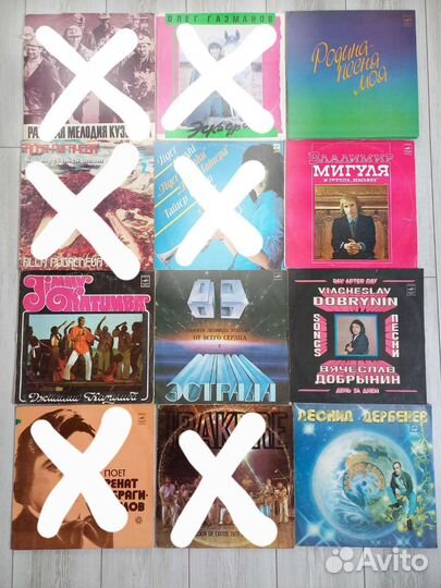 Виниловые пластинки СССР