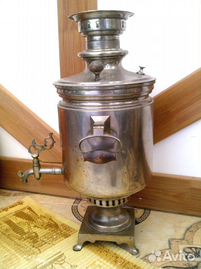 Самовар дореволюционный Н.А.Воронцова в Туле