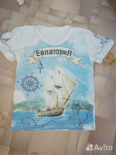 Футболки для девочки 110