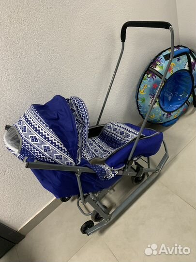 Коляска санки