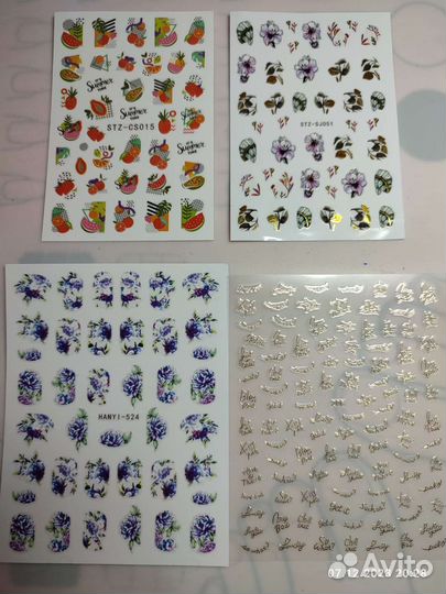 Слайдеры, наклейки