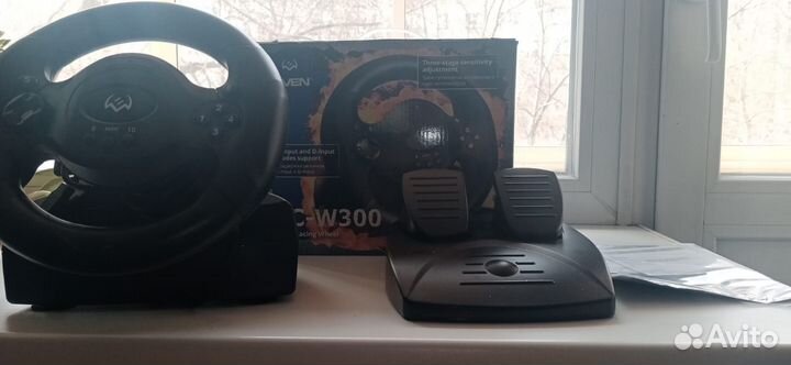 Продам руль sven GC-W300 черный