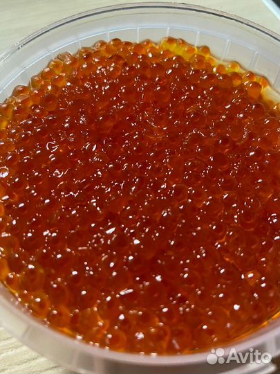 Красная икра форели