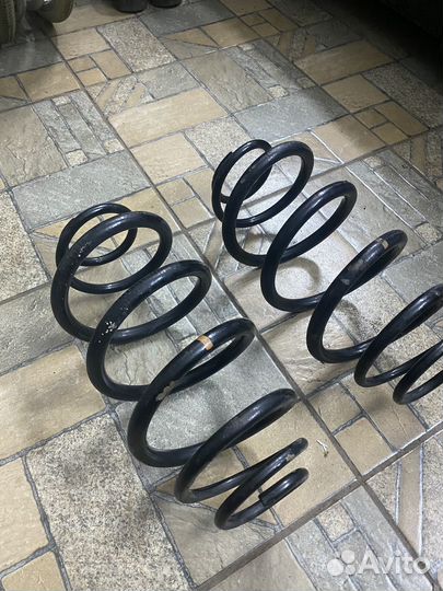 Пружина задняя mercedes w447,коричневая метка