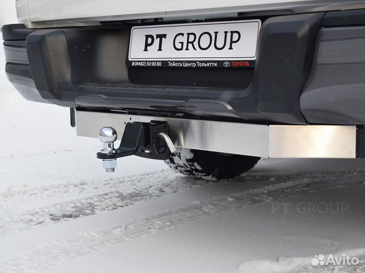 Фаркоп под квадрат Toyota Hilux Revo Restyling, 20