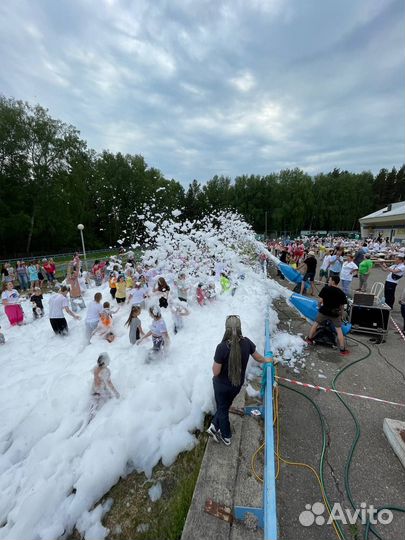 Пенная вечеринка на корпоративное мероприятие