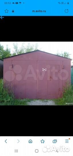 Гараж металлический