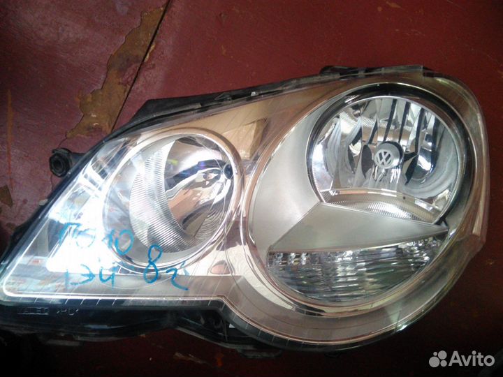 Фара левая VW polo