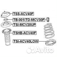 Опора переднего амортизатора (toyota camry ACV40/G