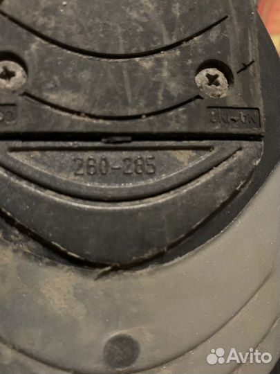 Горные лыжи с ботинками 43