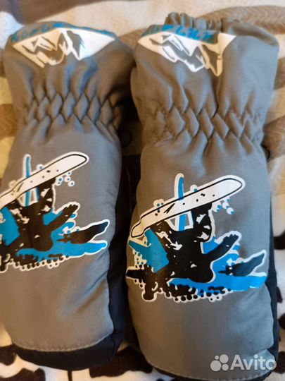 Варежки краги детские