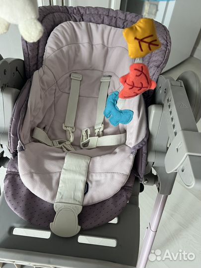 Детский стульчик для кормления chicco 0+