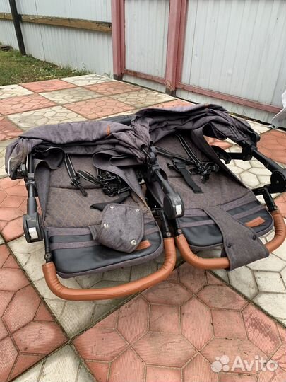 Коляска для двойни прогулочная (погодки)