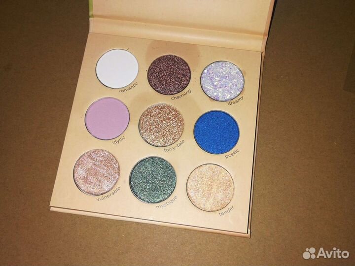 Палетка теней для век 9 цветов