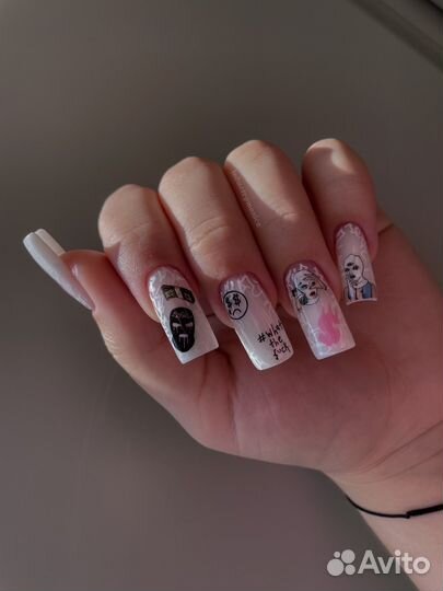 Мужской маникюр с покрытием