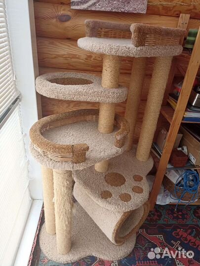 Игровой комплекс - когтеточка для кошек