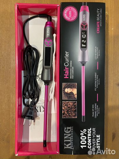 Плойка для афрокудрей новая