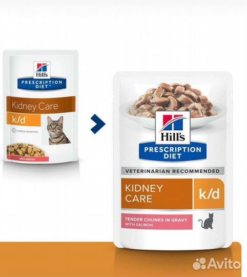 Влажный корм Hill's Kidney care лечебный для почек