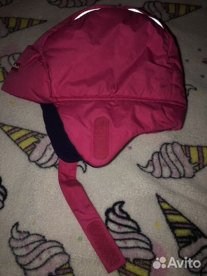 Шапка ушанка для девочки 6-8 лет Premont мембрана