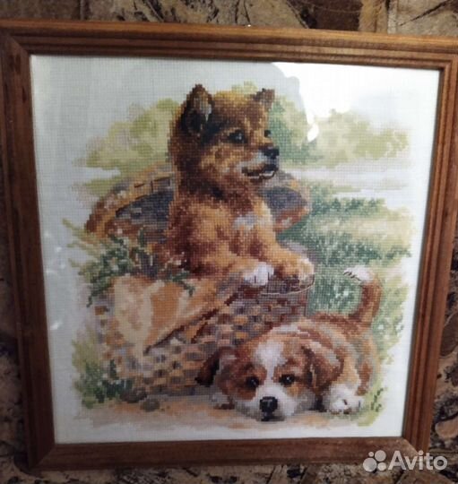 Картины вышитые крестиком (вышивка)