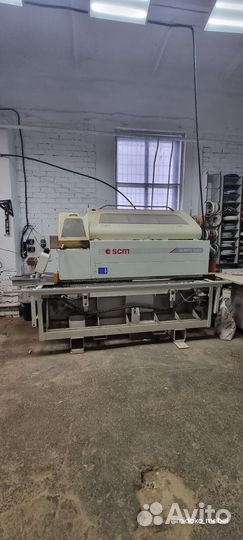 Кромкооблицовочный станок бу SCM K203