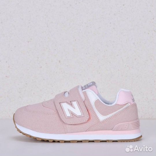 Кроссовки для девочек New Balance 574 Pink