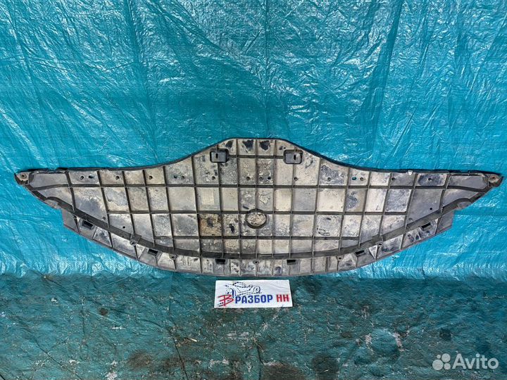 Пыльник переднего бампера центр Jaguar XF I