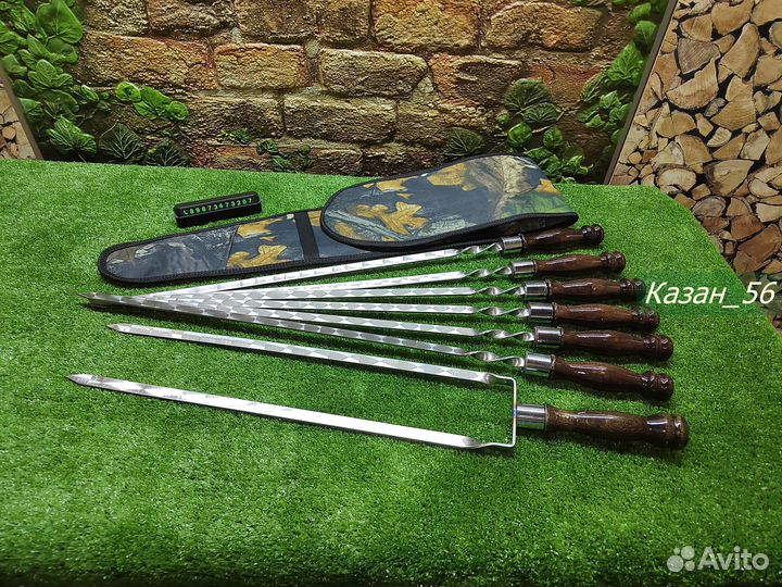 Комплект шампуров