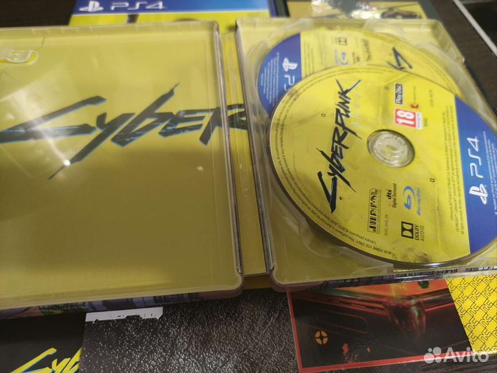 Cyberpunk 2077 PS4 Steelbook