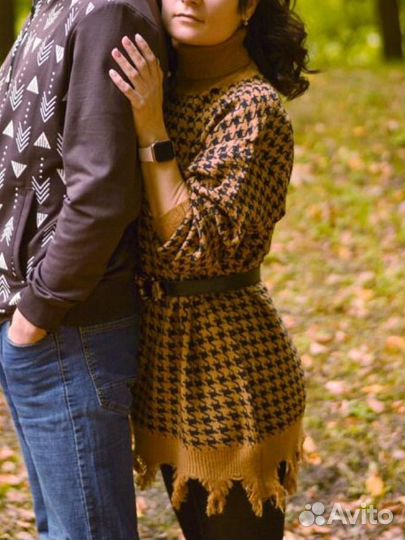 Свитер удлененый