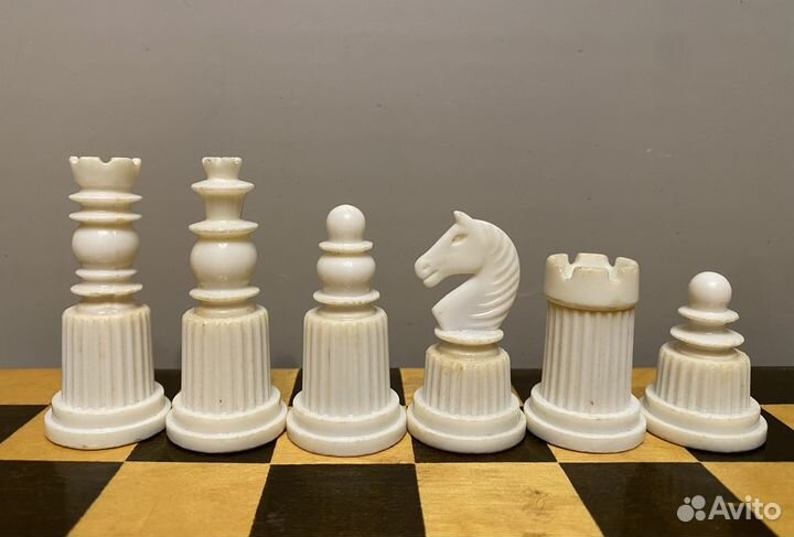 Шахматы из карболита СССР 1950е