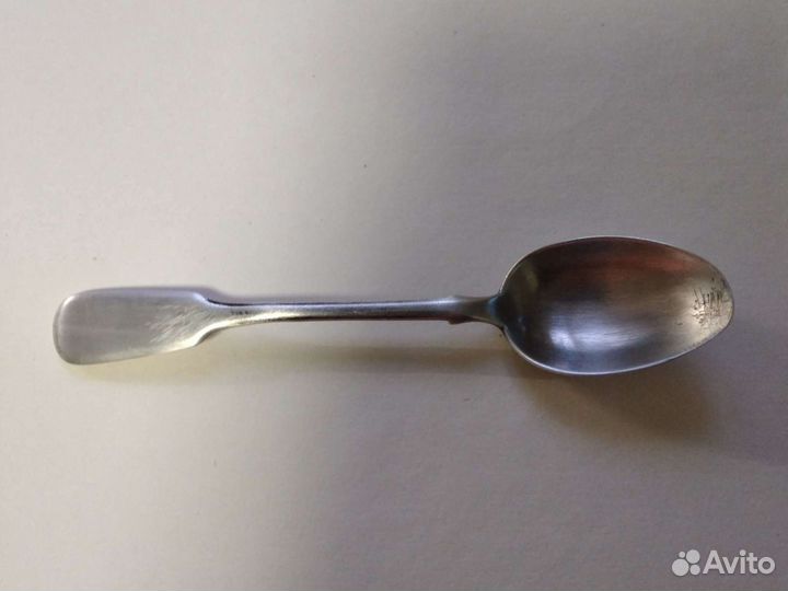 Столовая ложка серебро 84 проба Хлебников