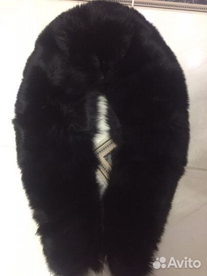 Воротник из чернобурки