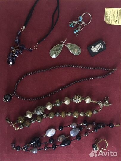 Украшения из натуральных камней