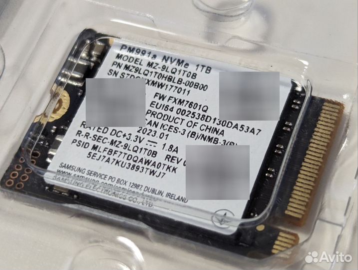 SSD 1TB Samsung PM991a M2