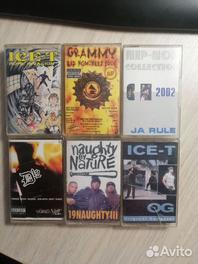 Кассеты RAP,HIP HOP. Рэп, хип хоп