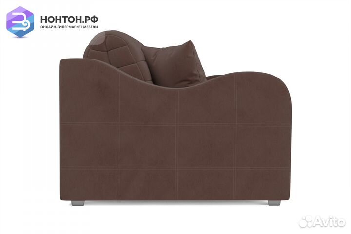 Диван аккордеон Барон №4 коричневый