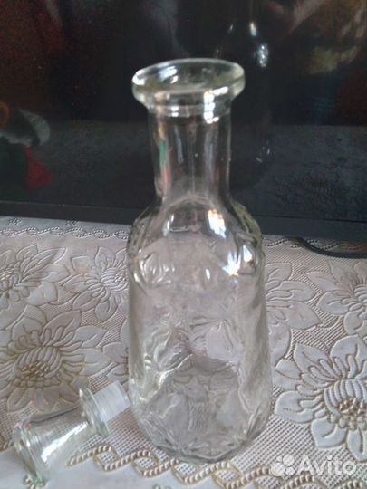 Графин новый стекло 0,5 литр
