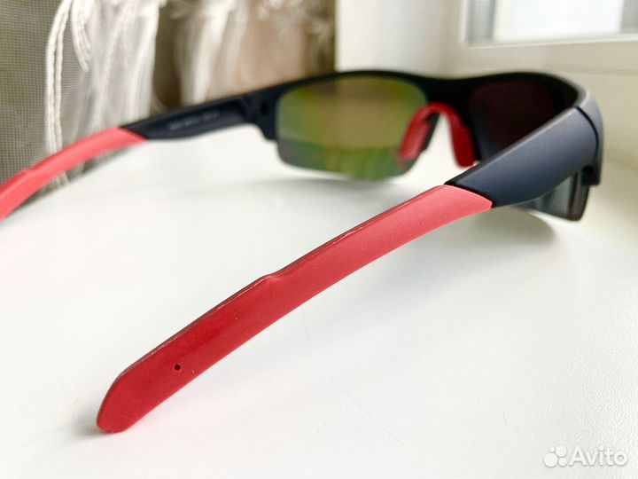 Очки Авто Max спортивные поляризационные красные