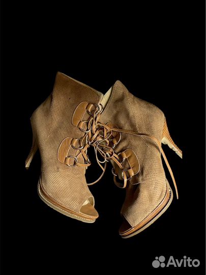 Ботильоны натуральная кожа