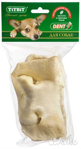 Titbit нос телячий в виде бабочки, 2 шт