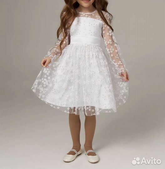 Платье на выпускной в садик 122-128