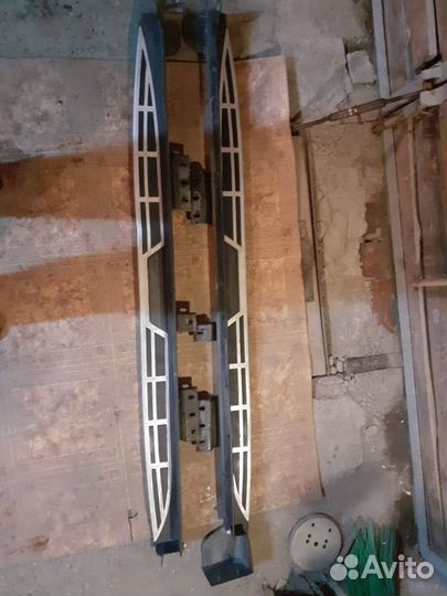 Пороги на Хендай Санта Фе 3