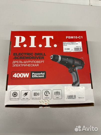 Сетевая дрель-шуруповерт P.I.T