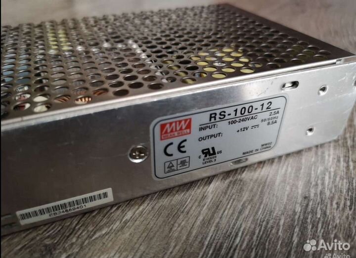 Блоки питания 5V, 12V, 15V, 24V, 36V