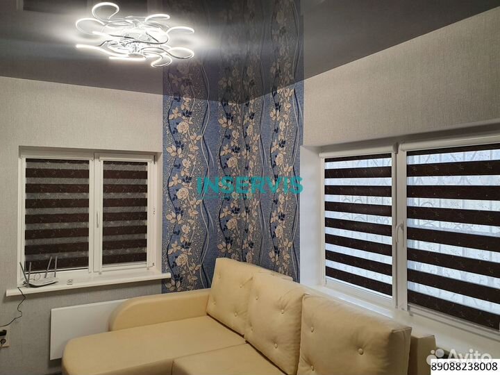 Шторы плиссе на проем