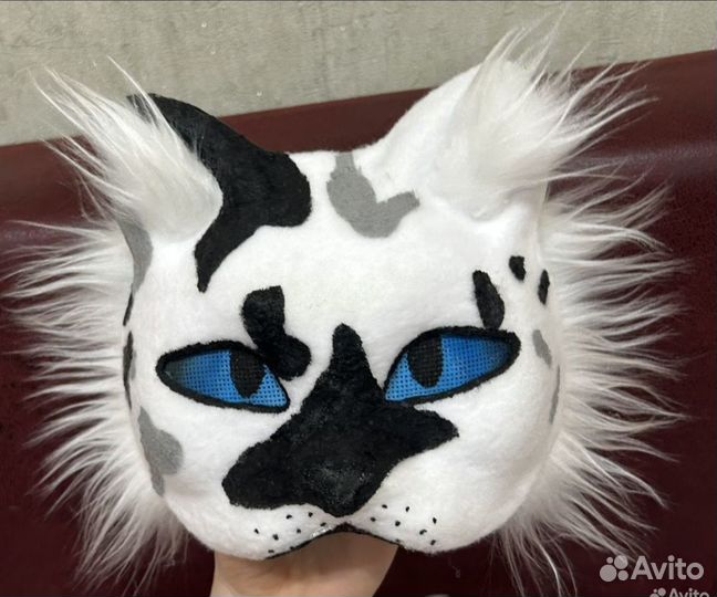 Маска для квадробики кошка