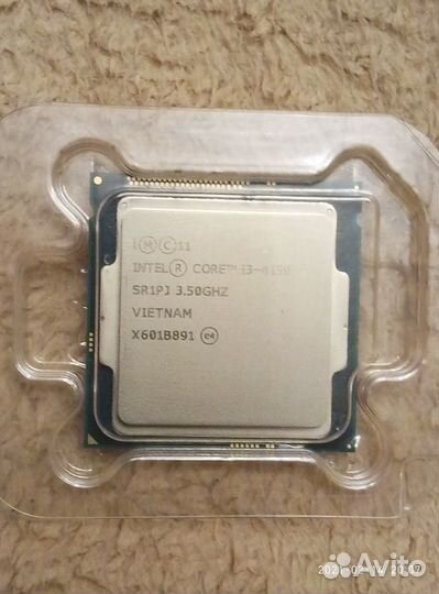 Продается процессор intel core i3 4150 и кулер охл
