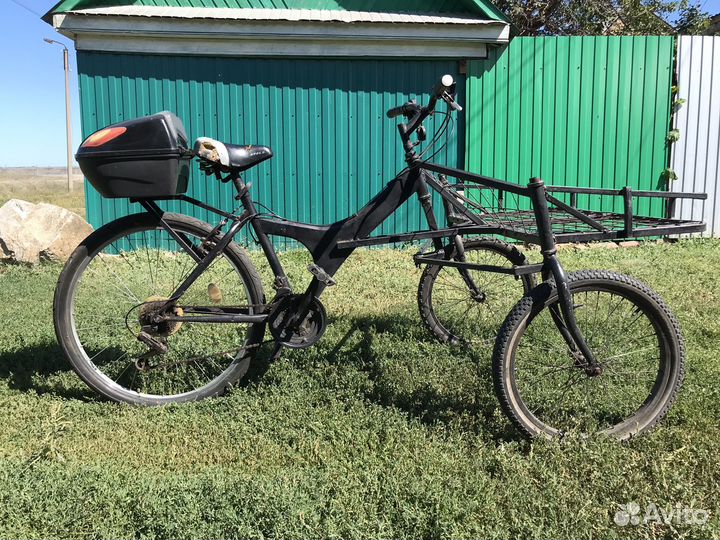 Велосипед грузовой трехколесный