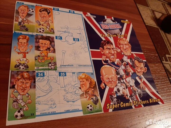 Альбом для наклеек 90 - е